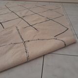 Handmade Berber Beni Ouarain Kilim 235x145cm