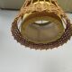 Vintage scandinavian rattan hanging 1960s