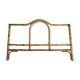 Vintage rattan and bamboo headboard