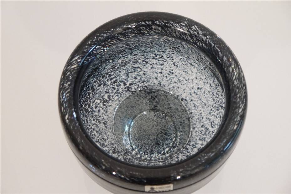 Vide poche vintage en verre de Bo Borgstrom pour Aseda 1960