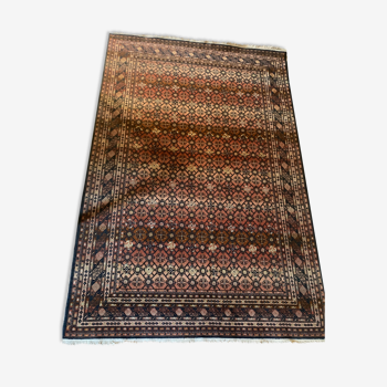Silk wool rug 260x185cm