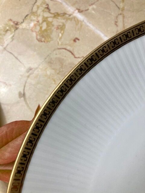 Lot of Bavarian porcelain plates Seltmann Weiden
