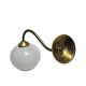 CAC ART DECO - beautiful industrial/LOFT wall lamp