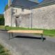 Banc massif industriel années 30