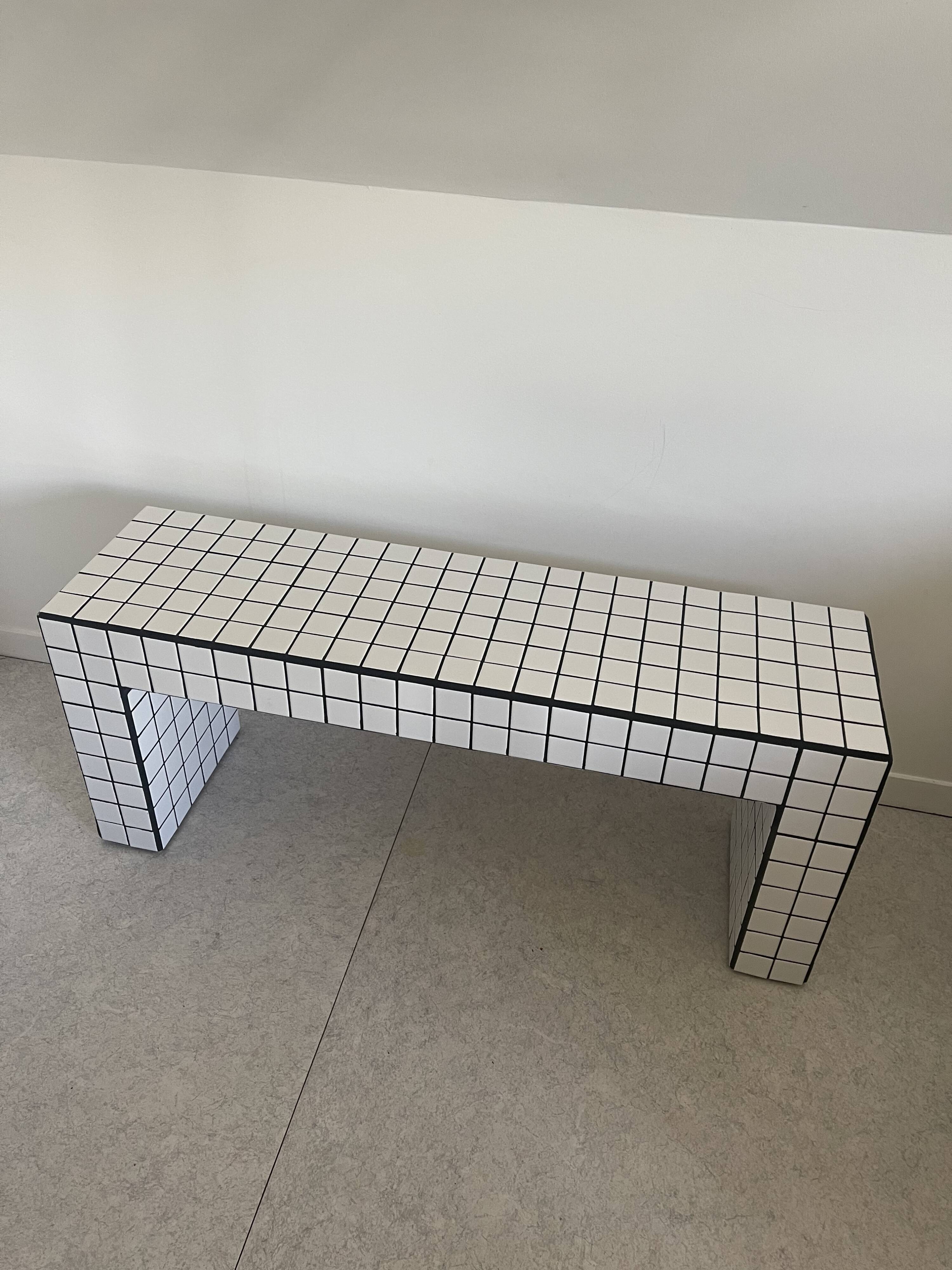 Ceramic bench