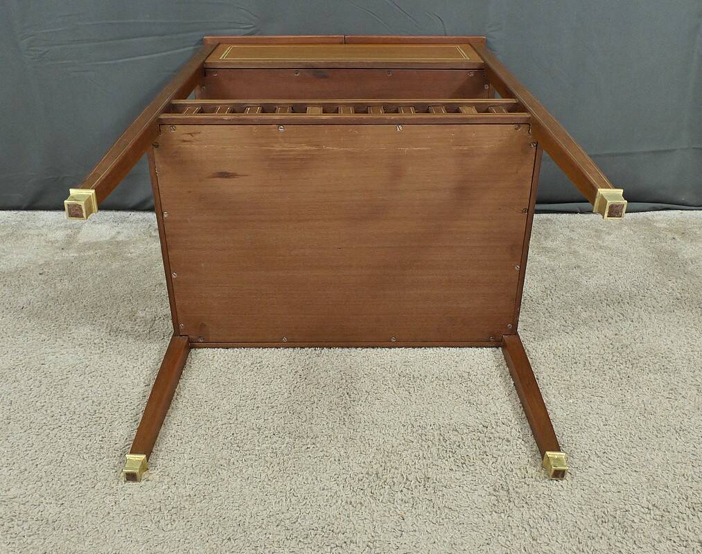 Small Mahogany Coffee Table, Maison Pagny, Directoire style – Early 20th century