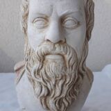 Greek bust of Socrates
