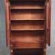 Rare Empire style mahogany and gilt bronze bookcase circa 1880