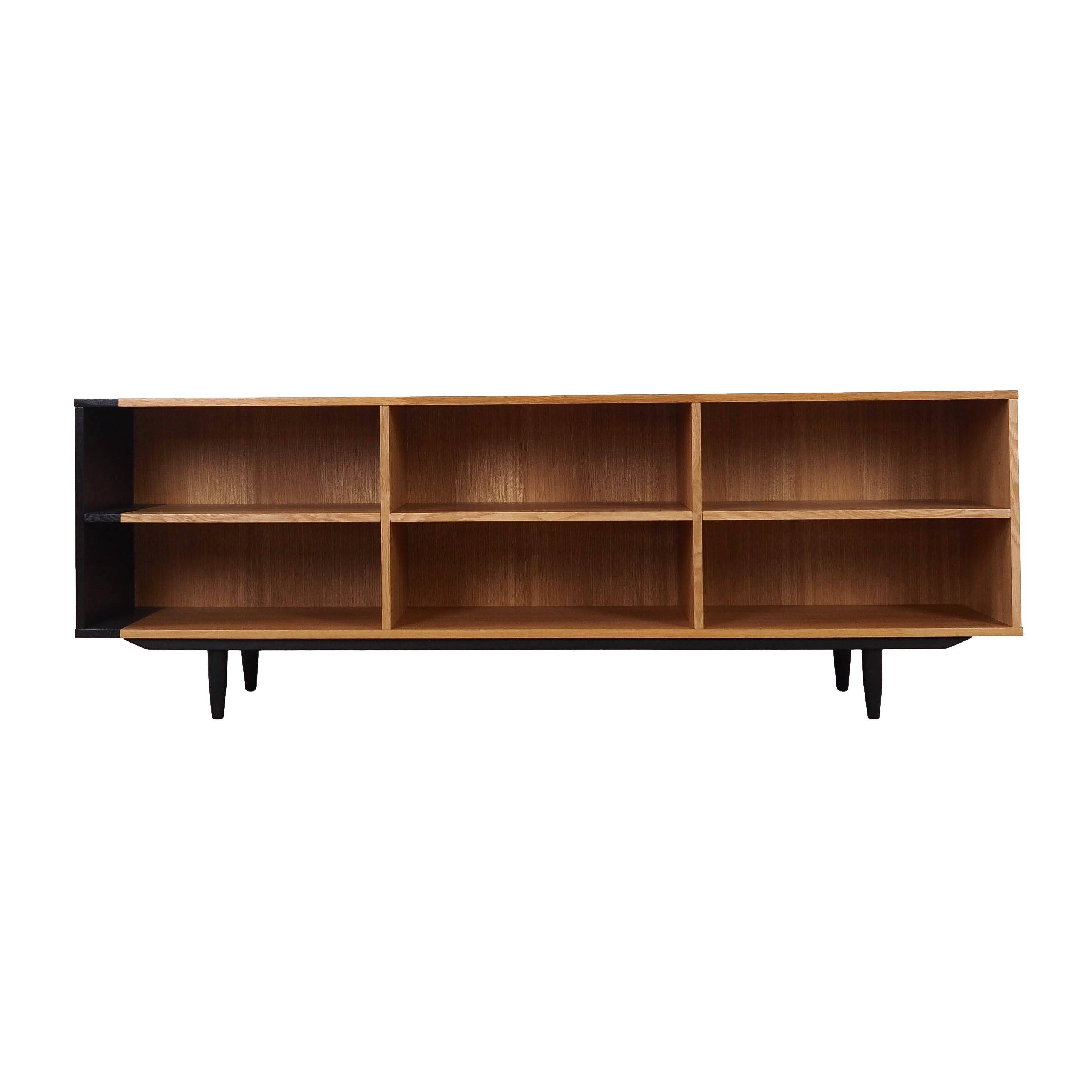 Bibliothèque en chêne, design scandinave