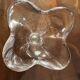 Small corolla vase in crystal from Vannes art-deco period - h 18.5 cm