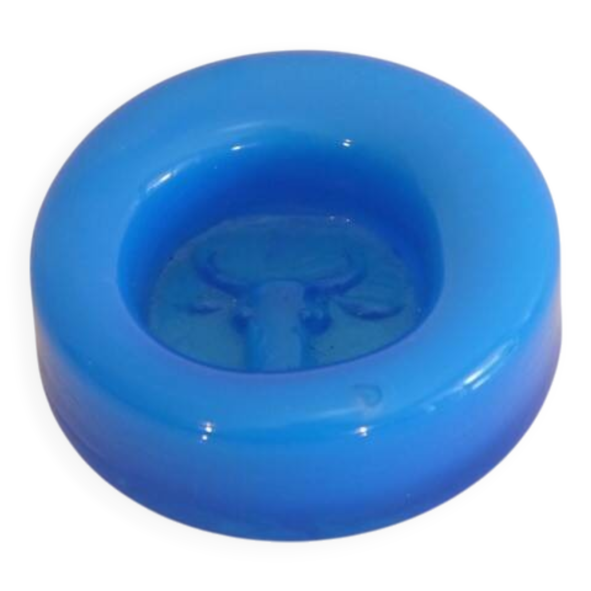 Glass ashtray by Erik Hoglund 1960