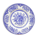 Assiette à dessert - décor bleu floral - Ironstone England