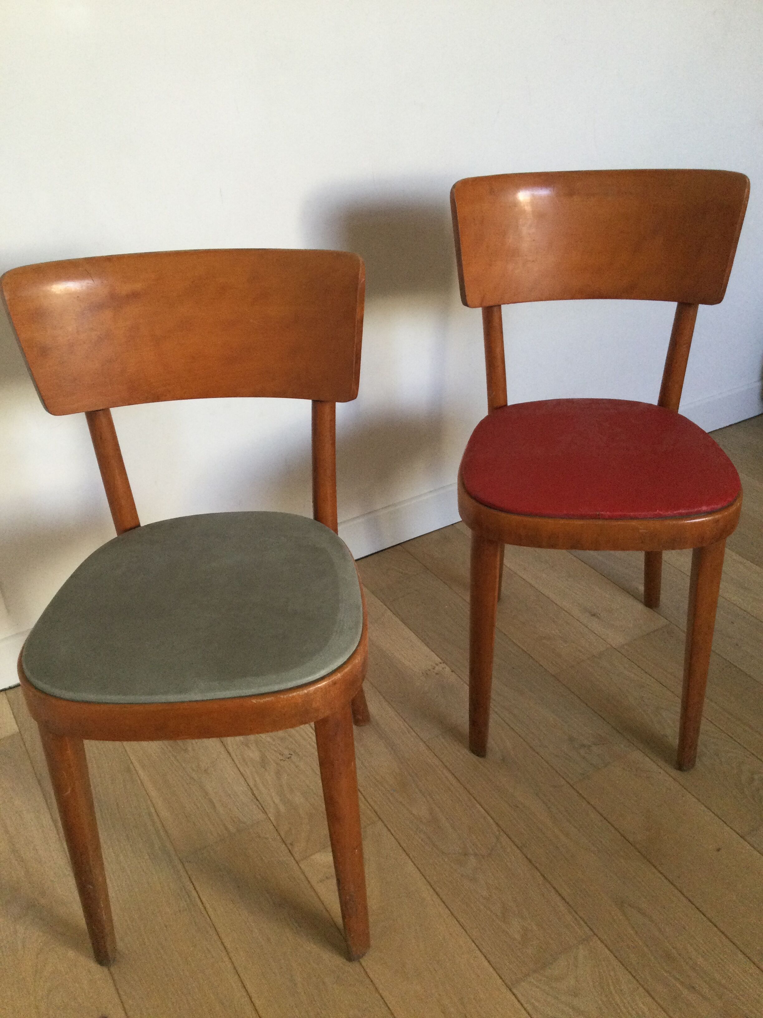 Vintage retro bistrot chairs