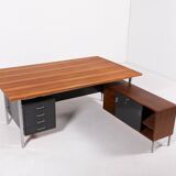 Executive desk by Herbert Hirche for Holzäpfel, 1950’s Germany