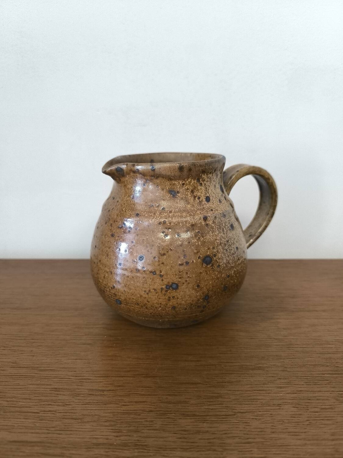 Crespel Bretagne pottery stoneware pitcher