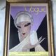 Illustration couverture d'un ancien magazine Vogue sous cadre