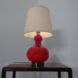 Glass floor lamp by Peil & Putzler, 1970s