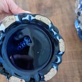 Planter set + 2 enameled ceramic pots