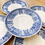 5 vintage Villeroy & Boch saucers