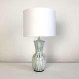 Italian lamp in vintage ceramic 1950