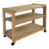 Oak Serving Trolley attributed to Guillerme and Chambron