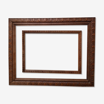 Duo of wooden frames