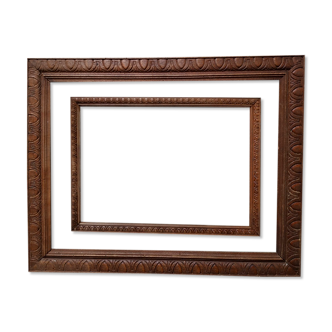 Duo of wooden frames
