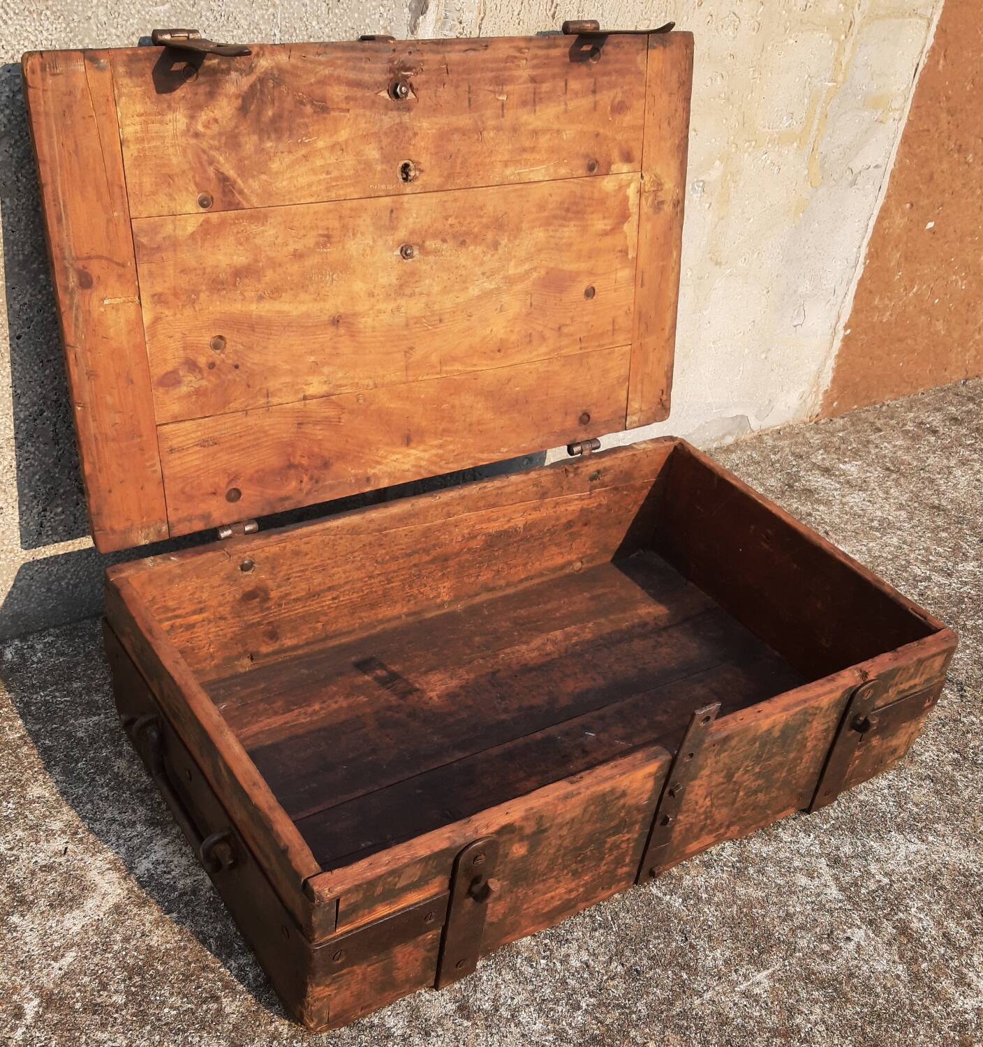 Old military chest