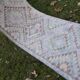 Vintage Turkish hallway rug 76x350 cm
