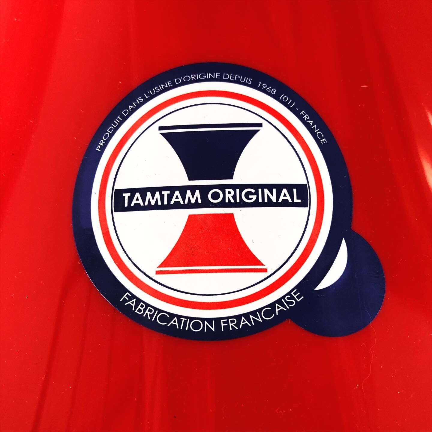 Red Tamtam Stamp Stool