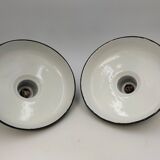 Pair of industrial lamps