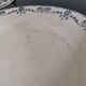 Assiettes ancienne plates " Etrusque " en porcelaine opaque de Gien Terre de Fer