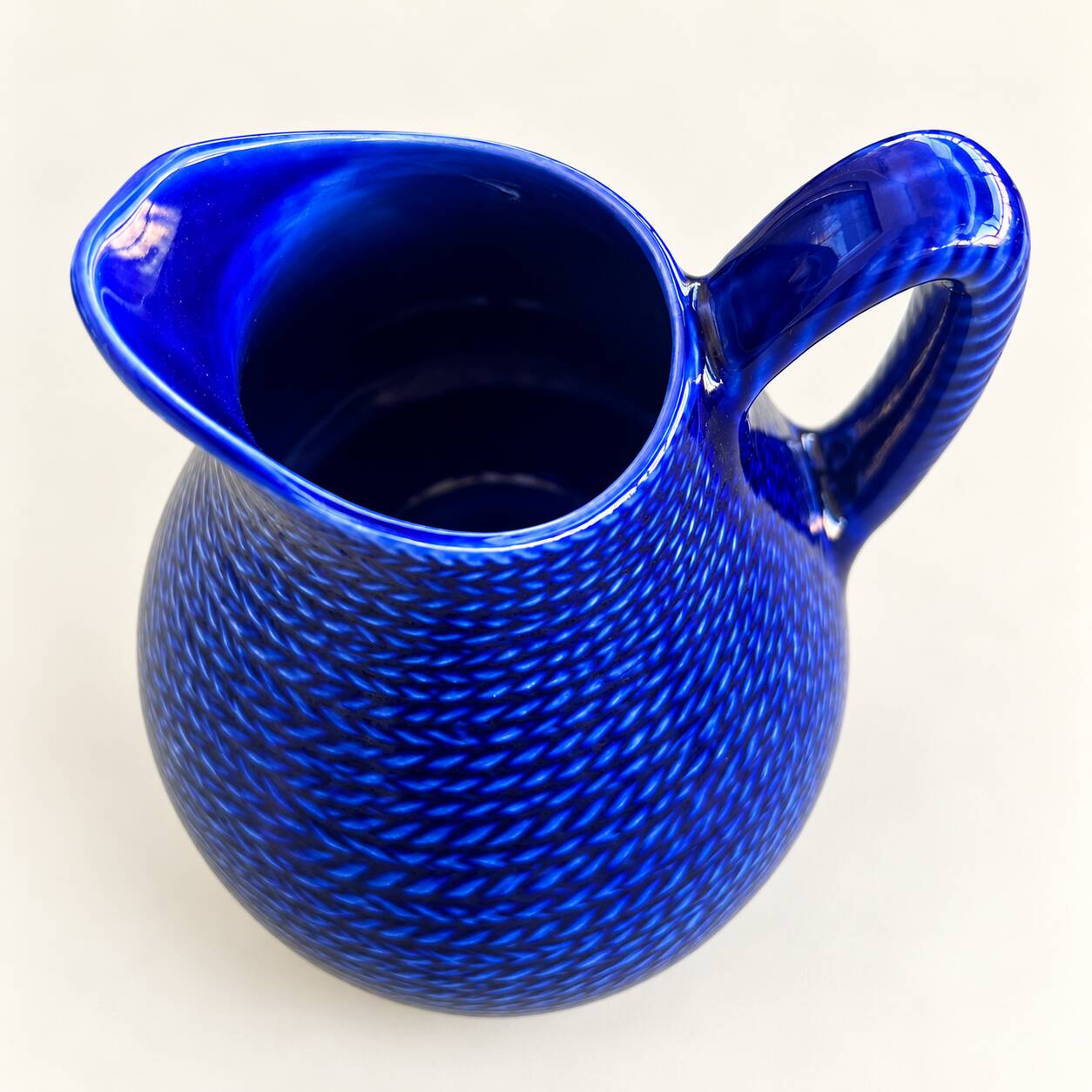 Pichet Blå Eld, Hertha Bengtson for Rörstrand, Sweden, 1950s–60s