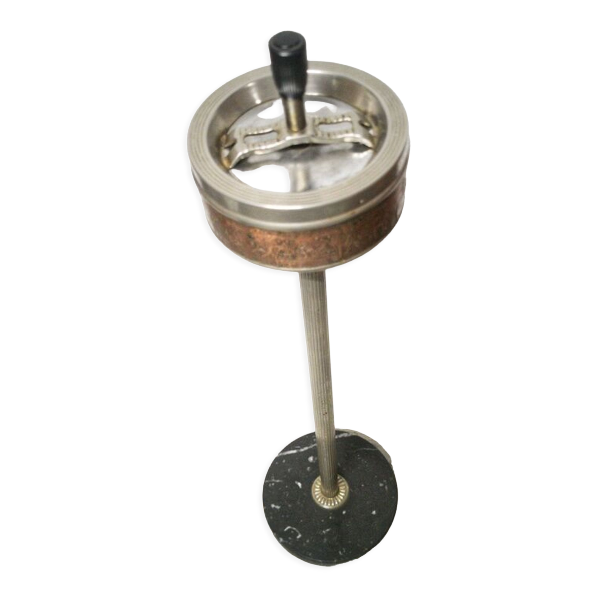 Marble standing ashtray