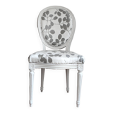 Chaise médaillon style Louis XVI