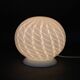 1980s Glass Globe Table Lamp , Italy