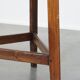 Antique English pinewood cricket table/side table from the late 18th century