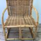 Ancient child rattan armchair 60s