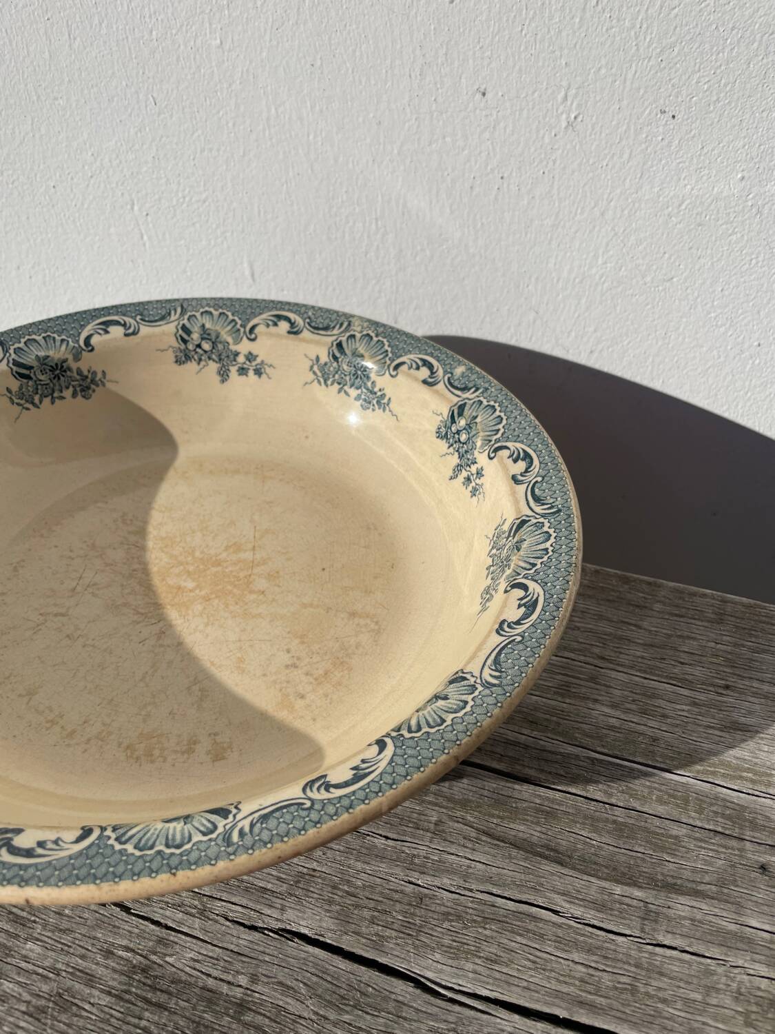 Iron earth salad bowl Moulin des loups