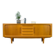 Danish Teak Sideboard with Tambour Doors from CFC Silkeborg, 1970s