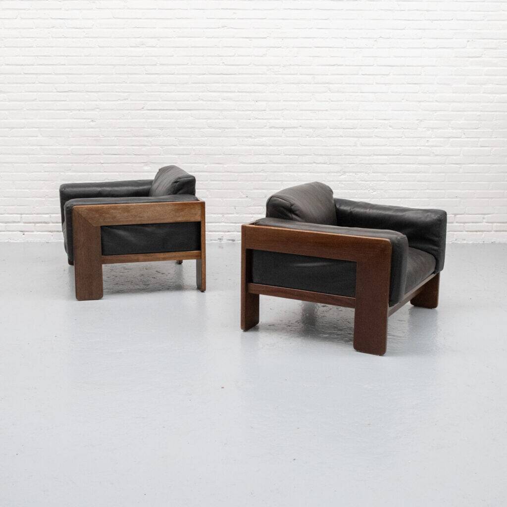 Fauteuil Bastiano Tobia Scarpa années 1970