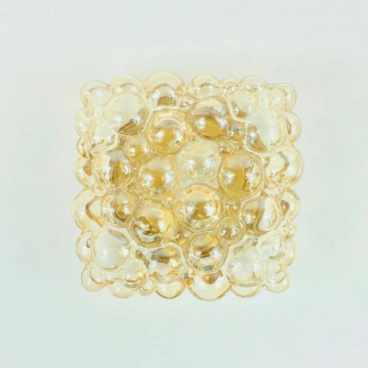 Mid Century Bubble Glass Wall Light By Helena Tynell For Limburg, 1960s/70s