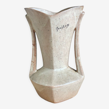 Vase Vallauris 2 anses vintage