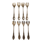 Series 8 old Boulenger oyster forks