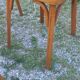 Set of 4 Baumann bistro chairs from the 1950s.