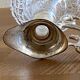 Glass and silver metal ewer