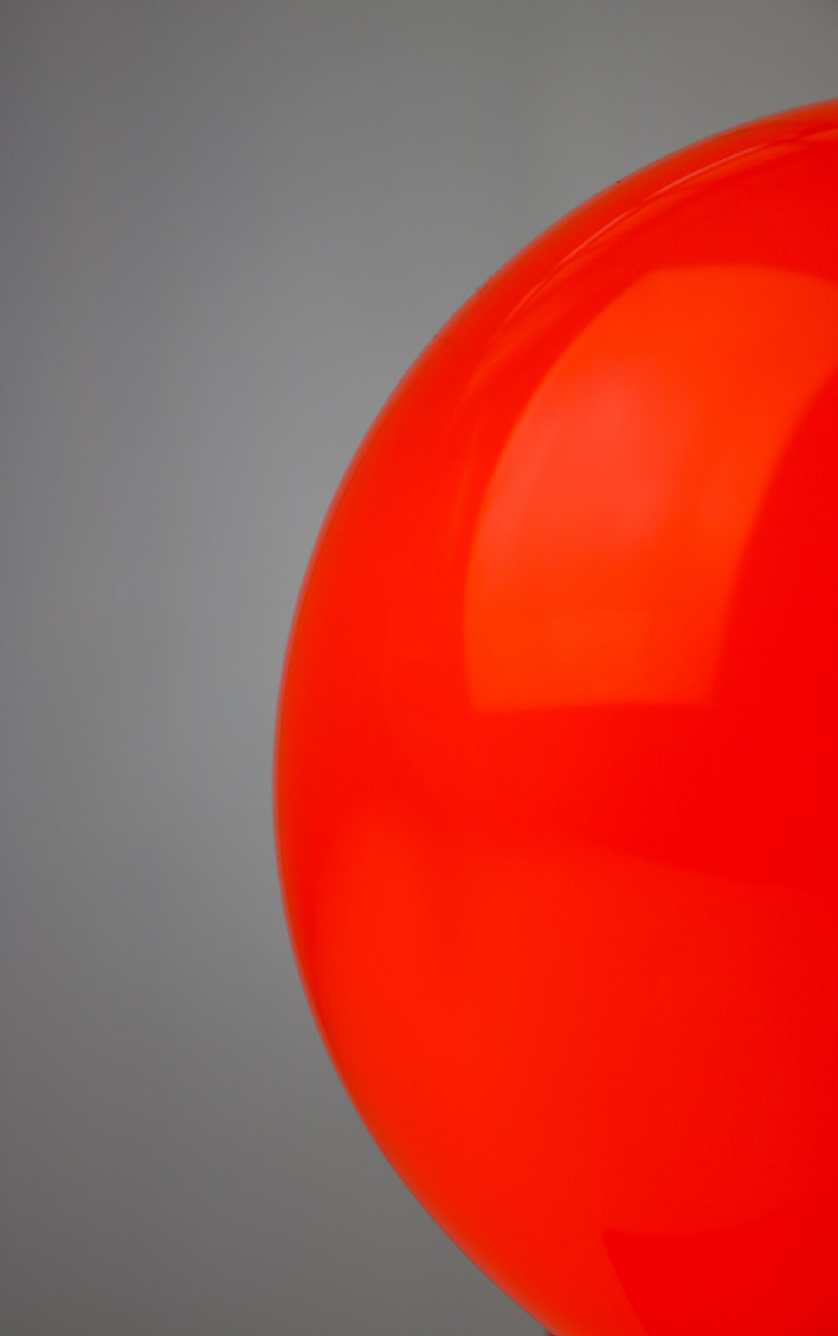 Space Age orange table lamp from Sergio Brazzoli for Guzzini, 1970s