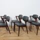 Model 42 Dining Chairs by Kai Kristiansen for Schou Andersen, 1960s, Set of 4