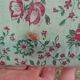 old vintage fabric screen