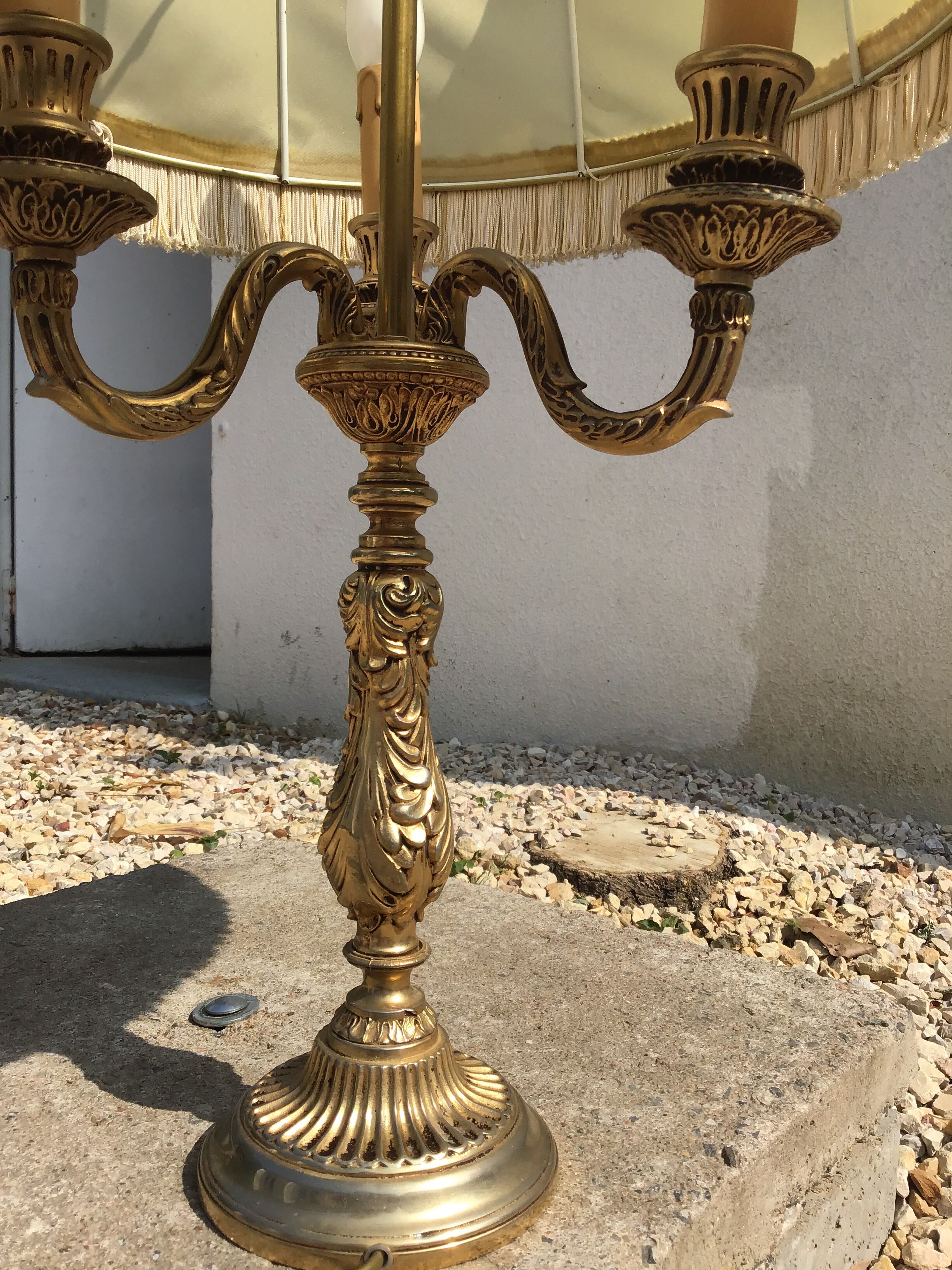 Hot water bottle lamp